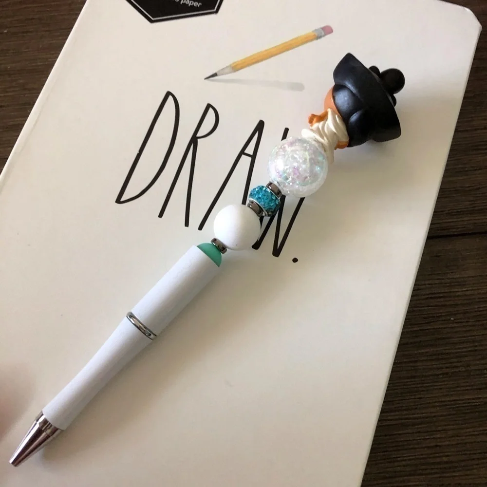 Disney Doorables: Hercules: Muses: Cilo handmade beaded pen